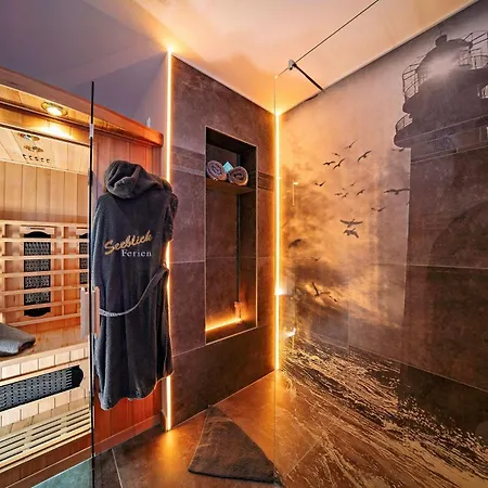 Daire Fewo-raeuberhoehle-by-seeblick-ferien-oro-kamin-sauna-dusche Olpenitz